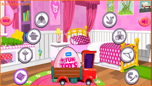 Princess Dolls Pink Cleaning screenshot