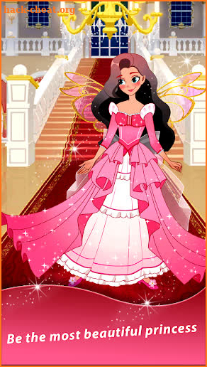 Princess dress-up assistant screenshot