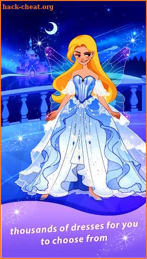 Princess dress-up assistant screenshot
