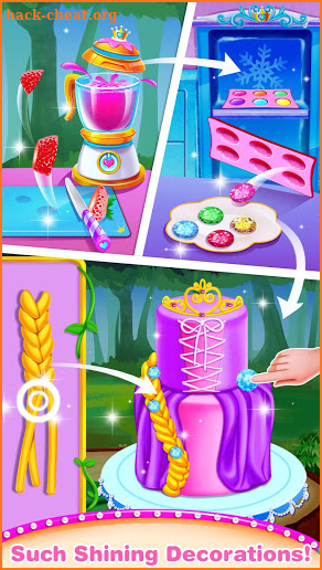 Princess Dress Up Cake - Comfy Cakes Baking Salon screenshot