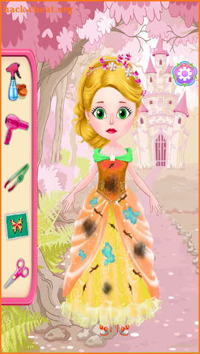 Princess Dress up Game-Princess Lena Fashion Salon screenshot