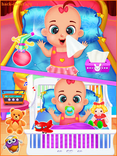 Princess first cry baby girl shower screenshot