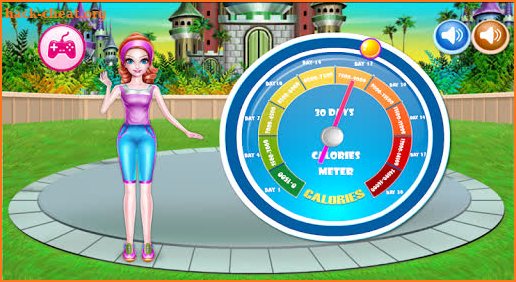 Princess fitness program | girls games screenshot