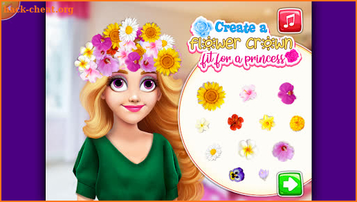 Princess Flower Crown screenshot