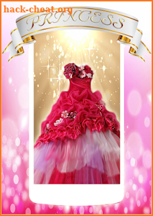 Princess Gown Fashion Photo Montage screenshot