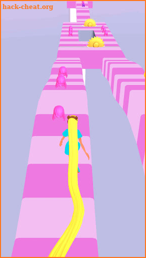Princess Hair Challenge 3D Run screenshot
