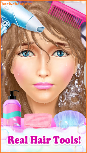 Princess HAIR Salon Girl Games screenshot