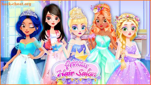 Princess Hair Salon - Girls Games screenshot