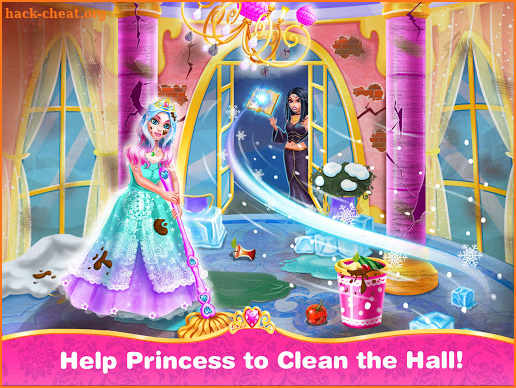 Princess Home Cleaning – House Clean Games screenshot
