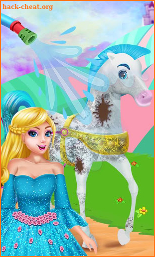 Princess Horse Cart Cleaning screenshot
