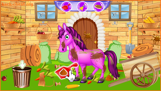 Princess Horse Cleanup and Care screenshot