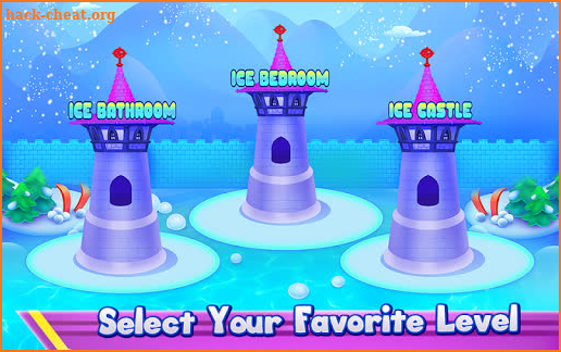 Princess Ice Castle Cleaning and Decoration screenshot