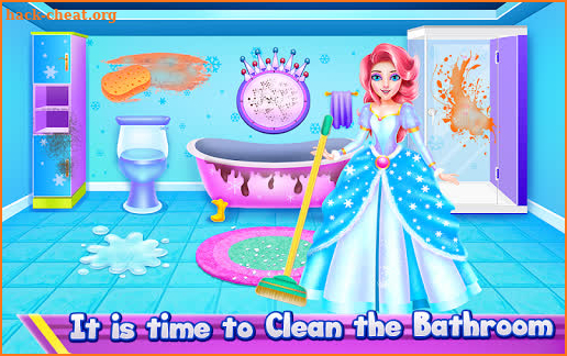 Princess Ice Castle Cleaning and Decoration screenshot