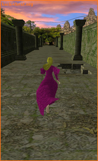 Princess in Temple. Game for girls screenshot