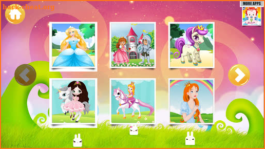Princess Jigsaw Puzzle Game For Kids screenshot