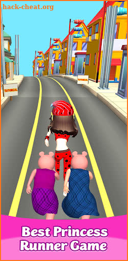 Princess Lady-Bug - Run Game 3D screenshot