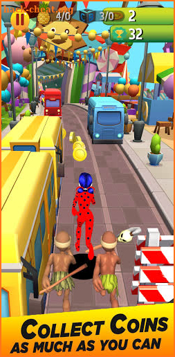 Princess Ladybug Runner 3D screenshot
