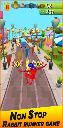 Princess Ladybug Runner 3D screenshot