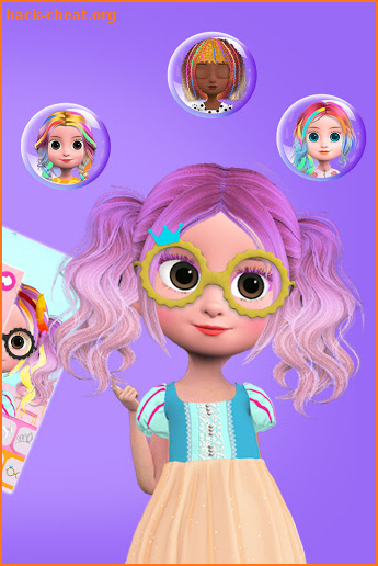 Princess makeup dress up, girl dress up game screenshot