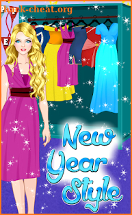 Princess Makeup New Year Style screenshot