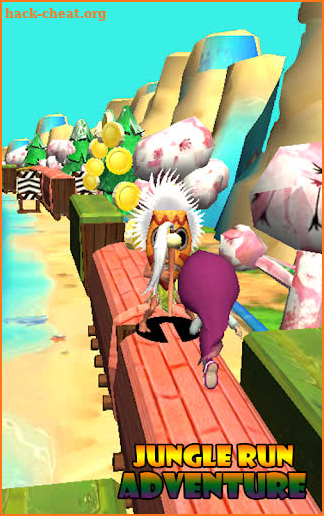 Princess Masha Run Escape : Jungle Rush Adventure screenshot