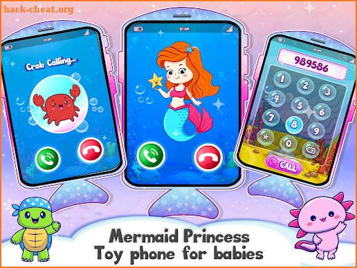 Princess Mermaid BabyPhone Toy screenshot