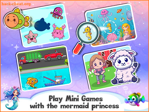 Princess Mermaid BabyPhone Toy screenshot