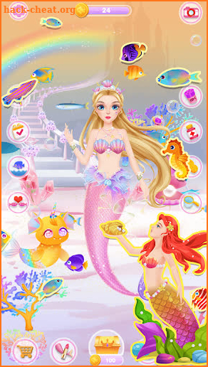Princess Mermaid Beauty Salon screenshot