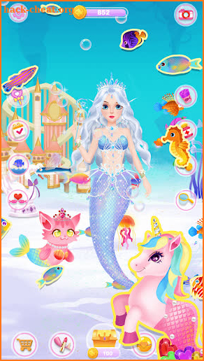 Princess Mermaid Beauty Salon screenshot