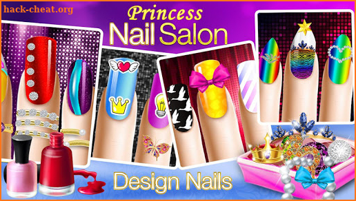 Princess Nail salon - Color your Nails screenshot