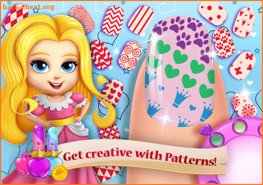 Princess Nail Salon Girls Game - Makeup Beauty Spa screenshot