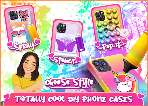 Princess Phone Case DIY screenshot