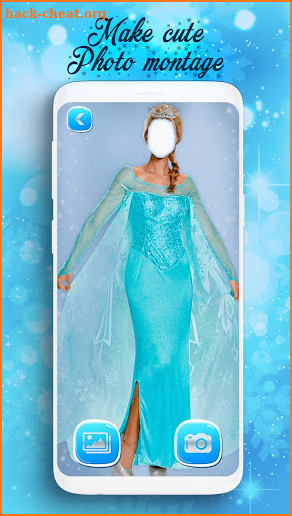 Princess Photo: Frozen Princess Christmas Costumes screenshot