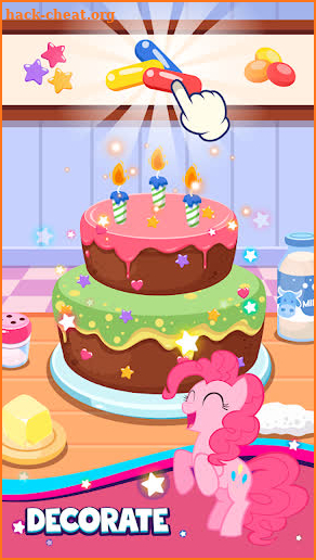 Princess Pink Birthday Bakery Story screenshot