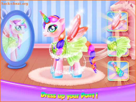 Princess Pony Beauty Makeover: Unicorn Salon screenshot