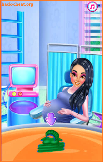 Princess Pregnancy Mom - Cooking & Pregnant Games screenshot