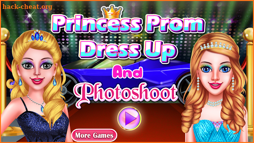 Princess Prom Dressup and PhotoShoot screenshot