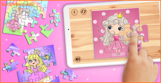 Princess Puzzles: game for girls screenshot