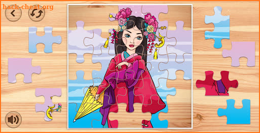 Princess Puzzles: game for girls screenshot