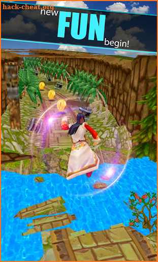 Princess Run Royal Street Chase - Gold Run Game screenshot