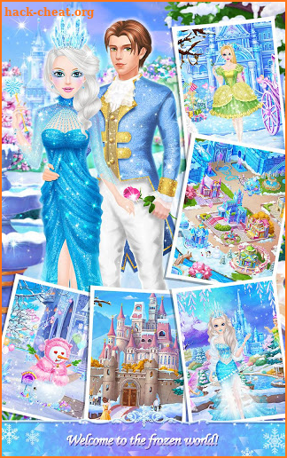 Princess Salon: Frozen Party screenshot