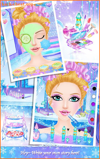 Princess Salon: Frozen Party screenshot
