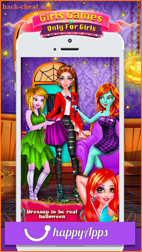 Princess Salon - Halloween Girl Makeup & Dress up screenshot