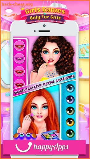 Princess Salon: Valentine Dream Makeup & Dress up screenshot
