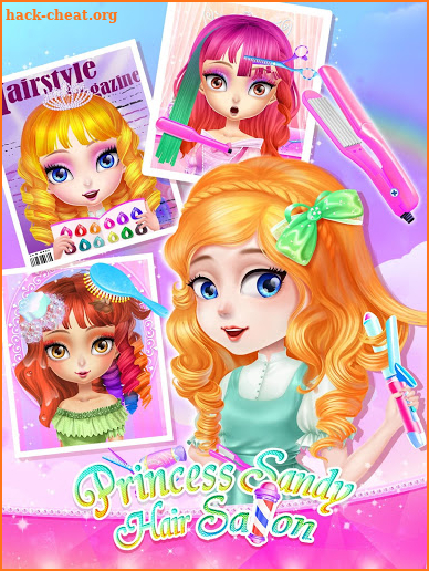 Princess Sandy: Hair Salon screenshot