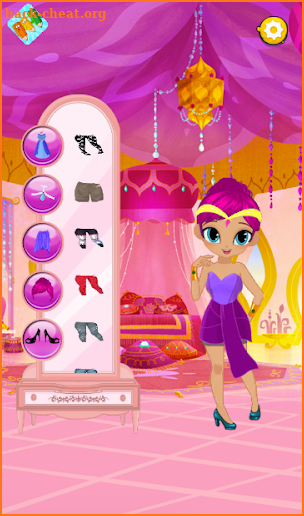 Princess Shine and Sister Shimer Dress up Party screenshot