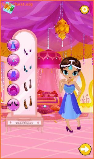 Princess Shine and Sister Shimer Dress up Party screenshot