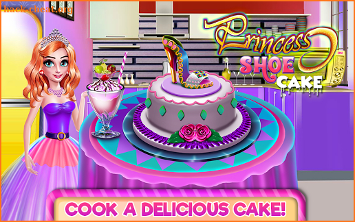 Princess Shoe Cake screenshot