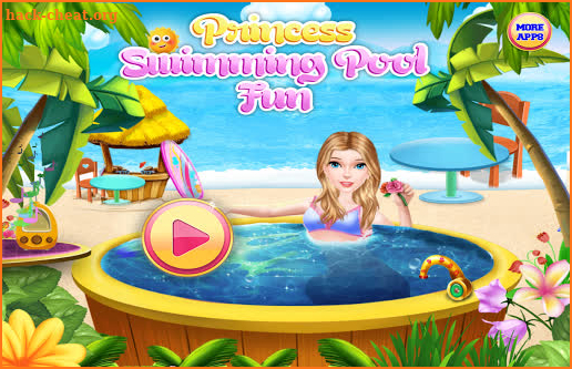 Princess Swimming Pool Fun screenshot