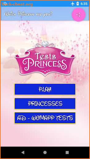 Princess Test. Which princess do you look like? screenshot